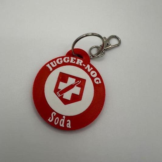 🧟 Call of Duty Zombies Perk Keychains - Juggernog, Quick Revive, Speed Cola, Double Tap