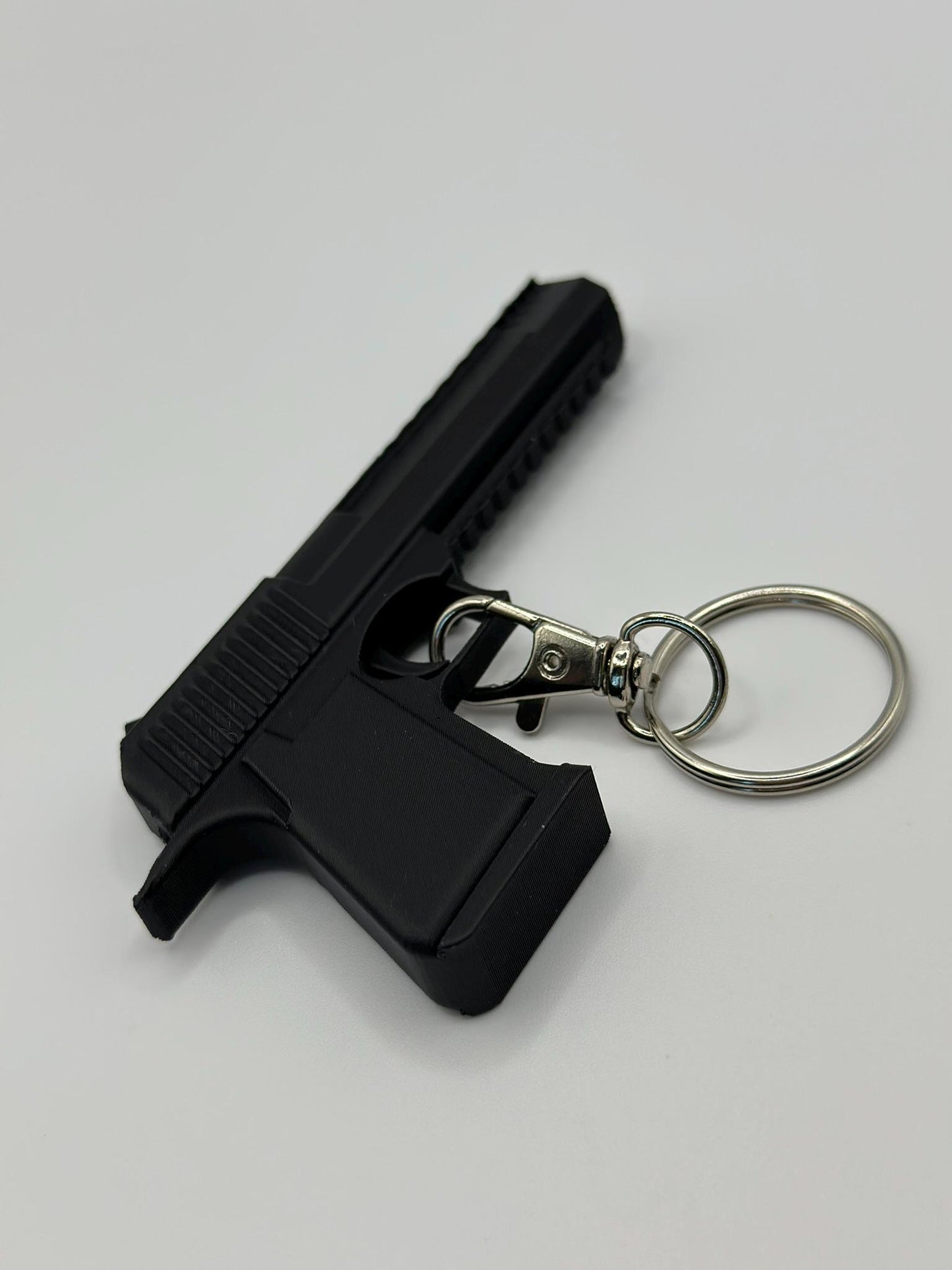 🔫 Mini Desert Eagle Whistle Keychain, 9cm Length, Replica Toy