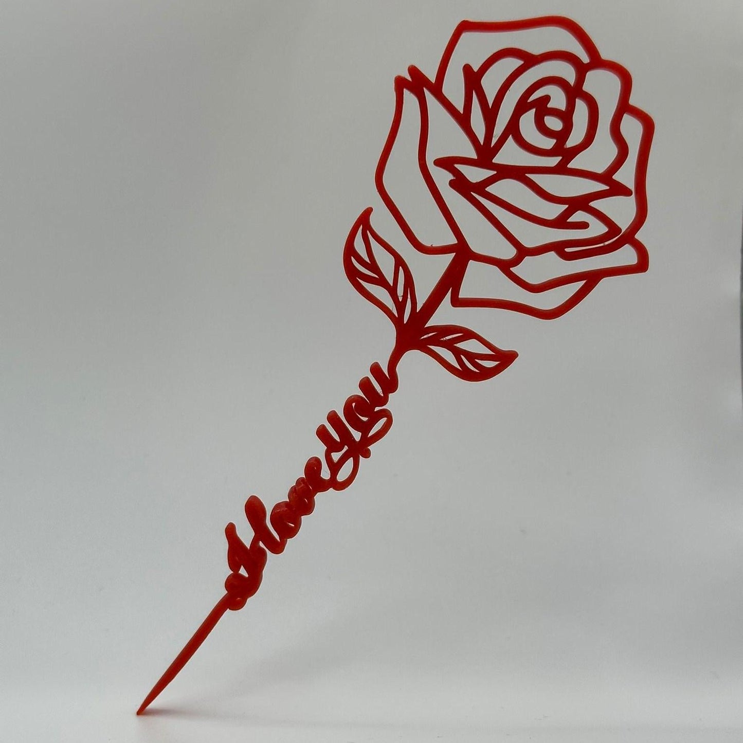 ❤️💌 Personalised Valentines' Rose with Name