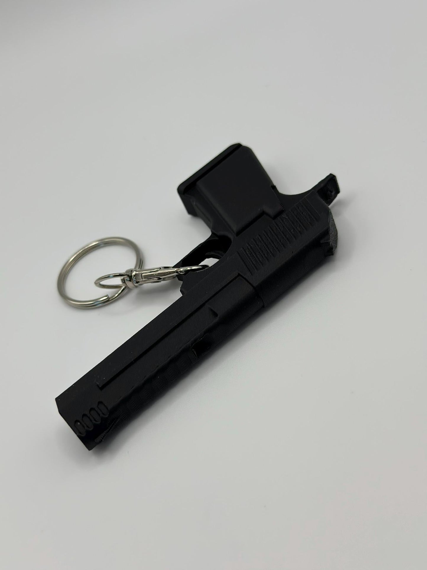 🔫 Mini Desert Eagle Whistle Keychain, 9cm Length, Replica Toy