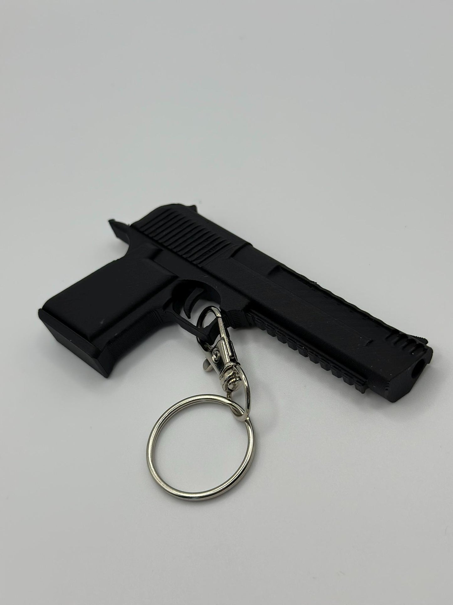 🔫 Mini Desert Eagle Whistle Keychain, 9cm Length, Replica Toy