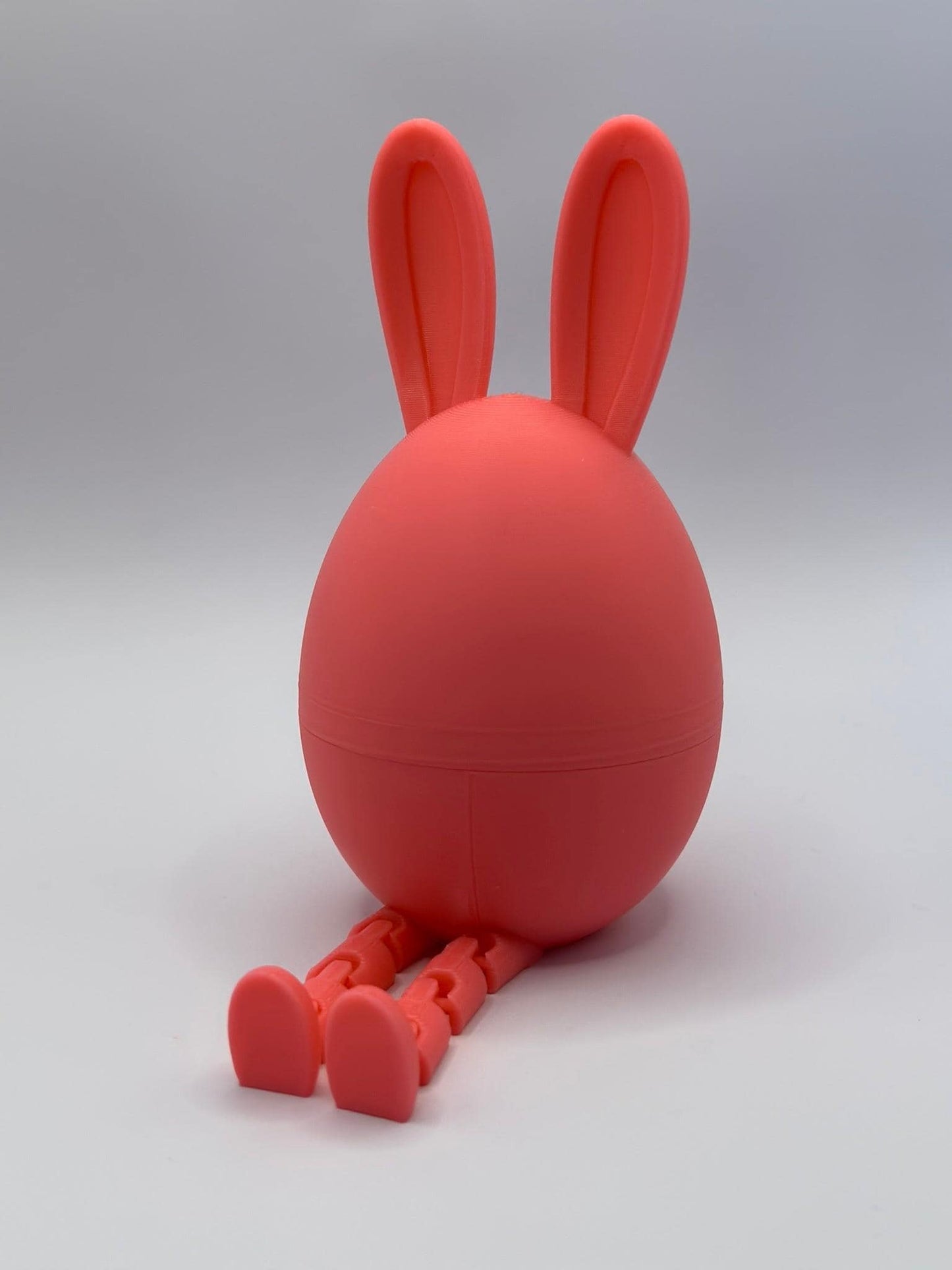 🐰🥚 Engraved Articulated Kinder Egg Holder, Easter Egg Holder