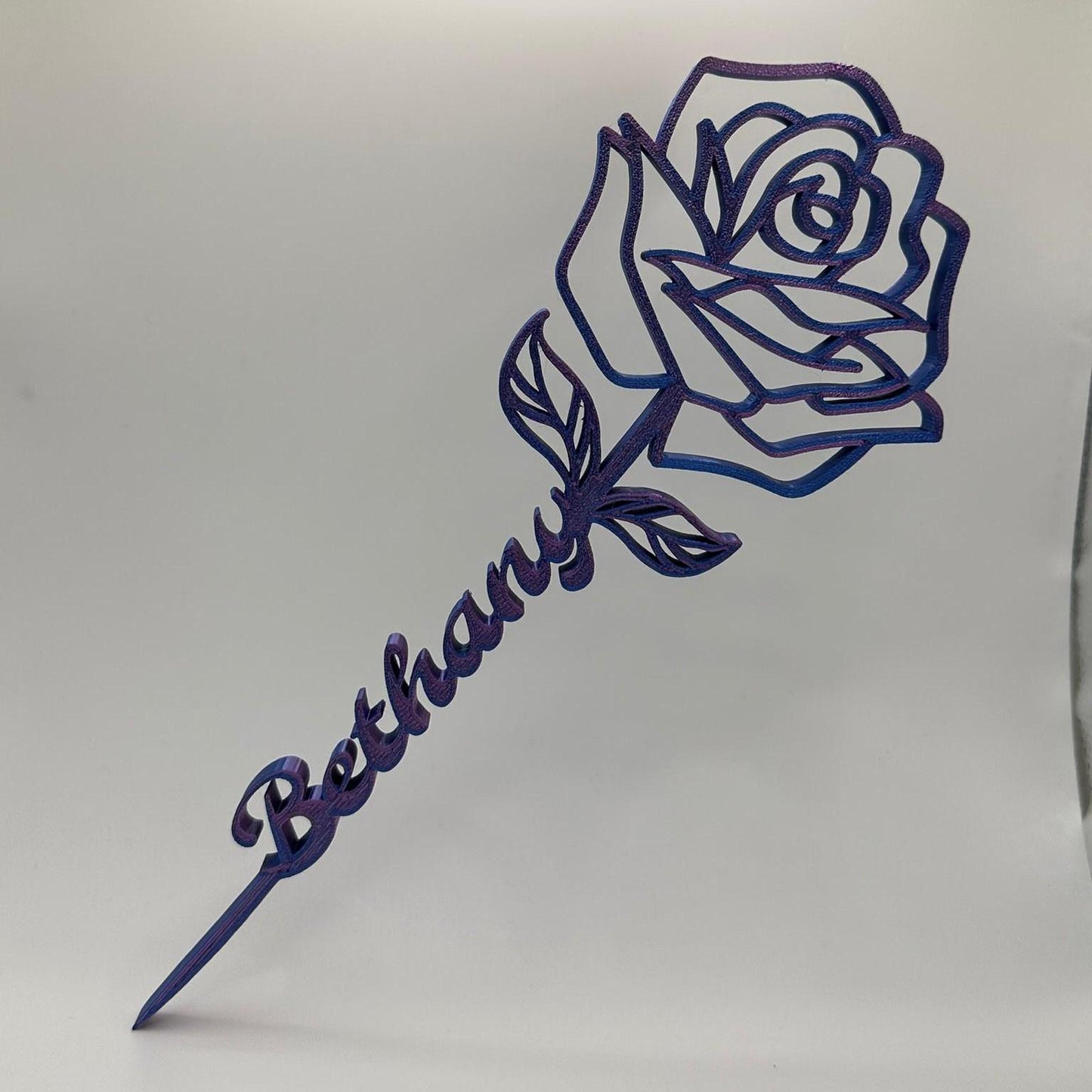 ❤️💌 Personalised Valentines' Rose with Name