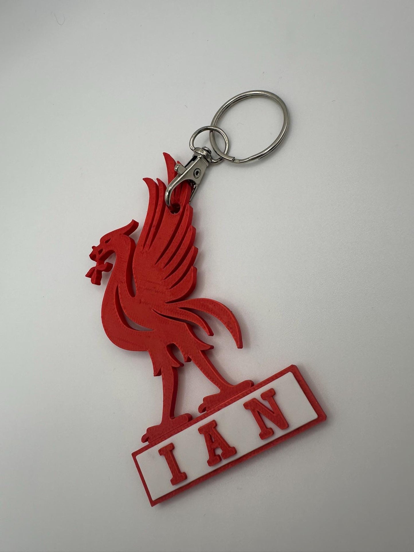 🔴 Personalised Liverpool FC-Themed Keychain