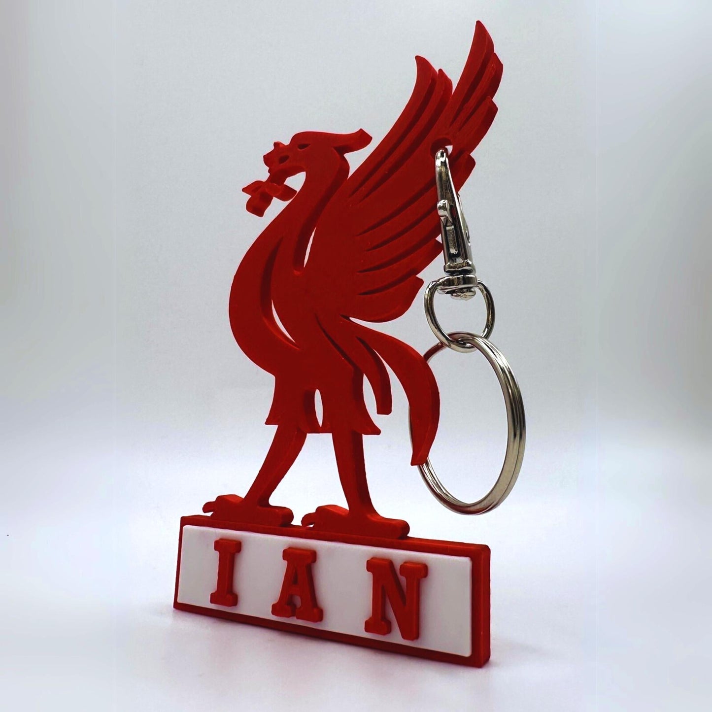 🔴 Personalised Liverpool FC-Themed Keychain